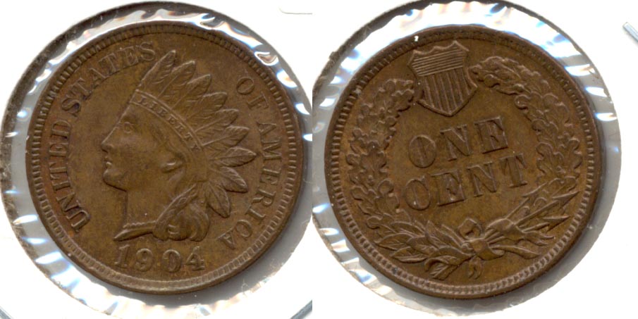 1904 Indian Head Cent MS-63 Brown c