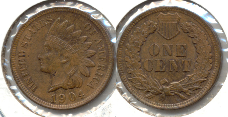 1904 Indian Head Cent MS-63 Brown e