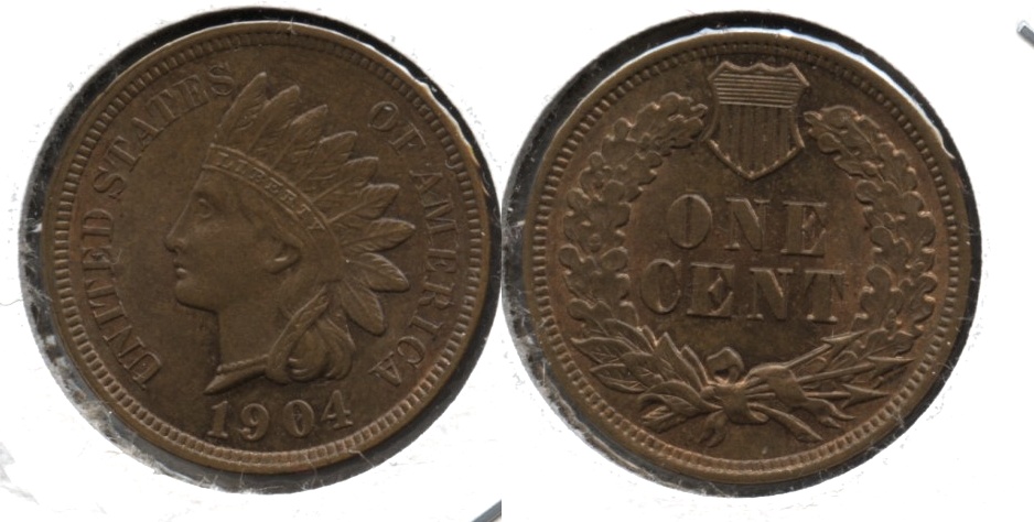1904 Indian Head Cent MS-64 Brown