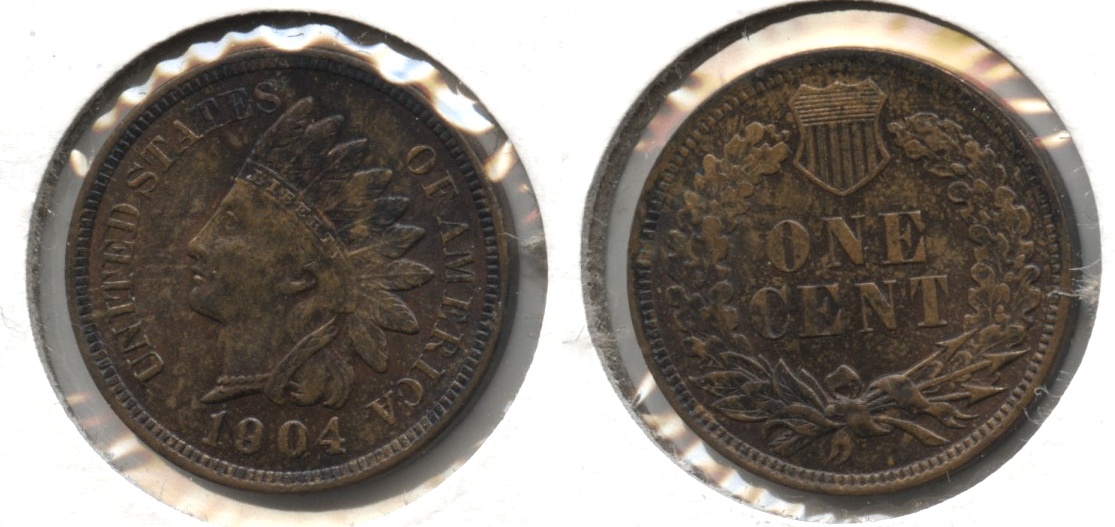 1904 Indian Head Cent MS-64 Brown #b