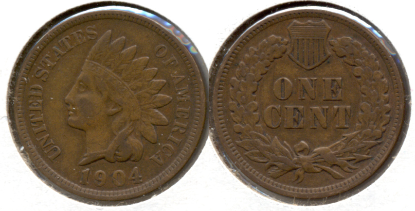 1904 Indian Head Cent VF-20
