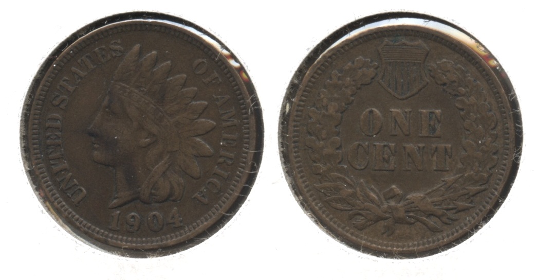 1904 Indian Head Cent VF-20 #ac