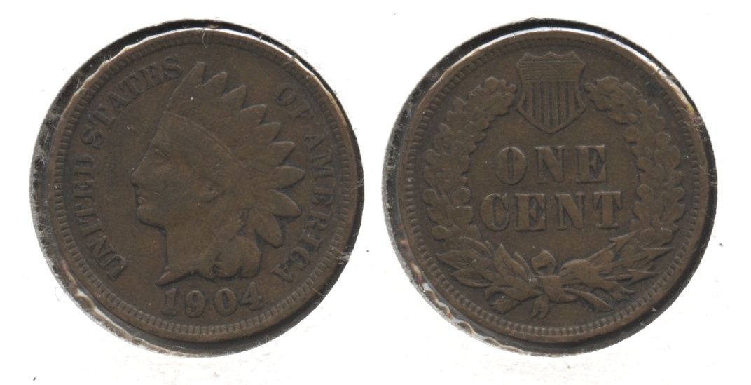 1904 Indian Head Cent VF-20 #ag