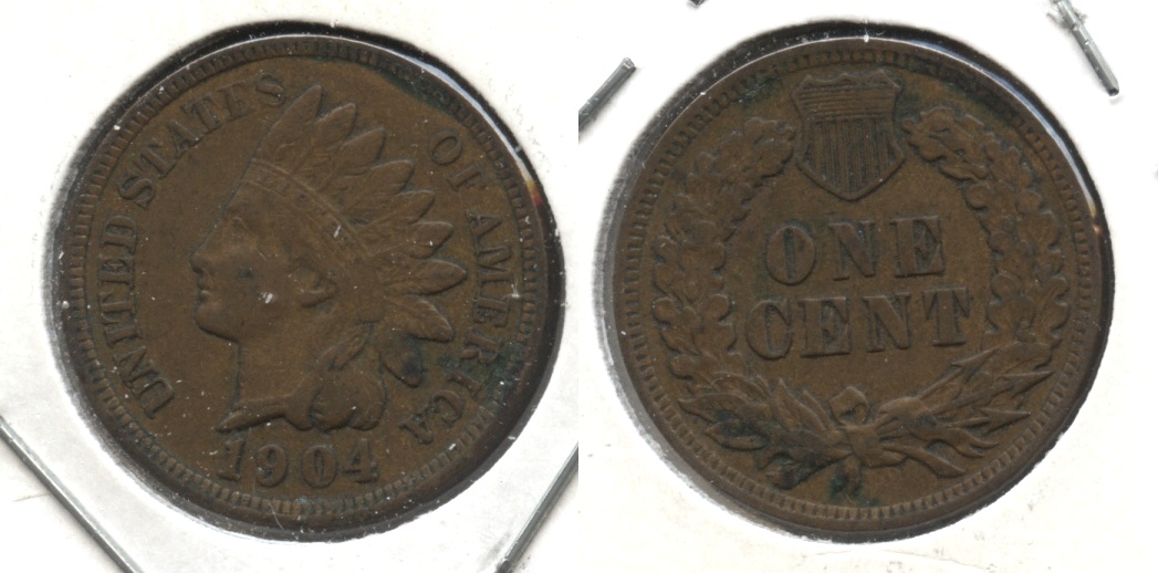 1904 Indian Head Cent VF-20 #aj