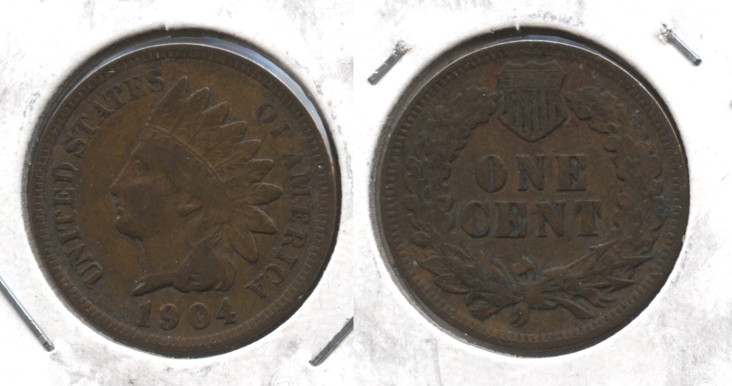 1904 Indian Head Cent VF-20 #al