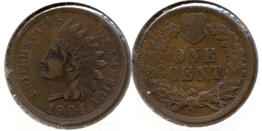 1904 Indian Head Cent VF-20 e