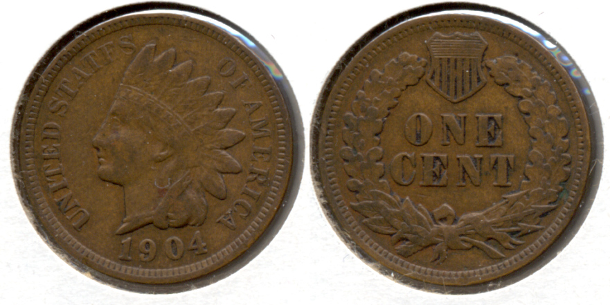 1904 Indian Head Cent VF-20 y