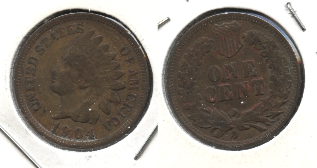 1904 Indian Head Cent VG-8 #h