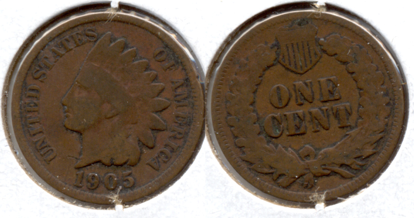 1905 Indian Head Cent Good-4