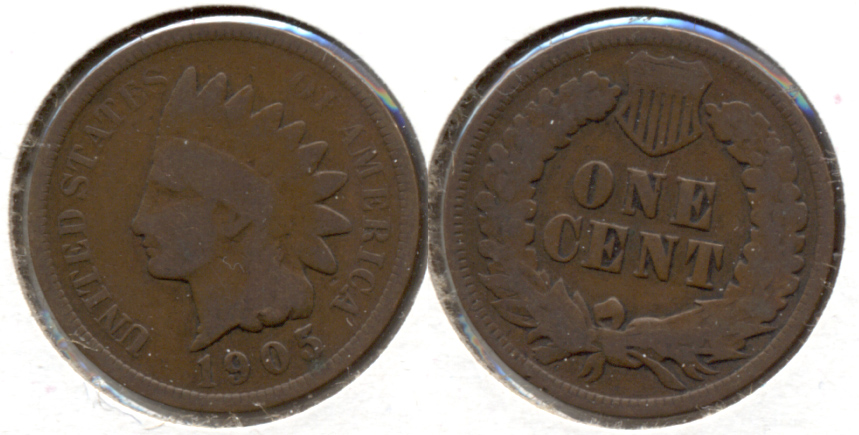 1905 Indian Head Cent Good-4 a