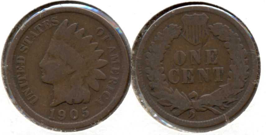 1905 Indian Head Cent Good-4 b