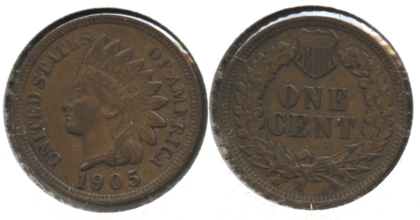 1905 Indian Head Cent VF-20 #ab