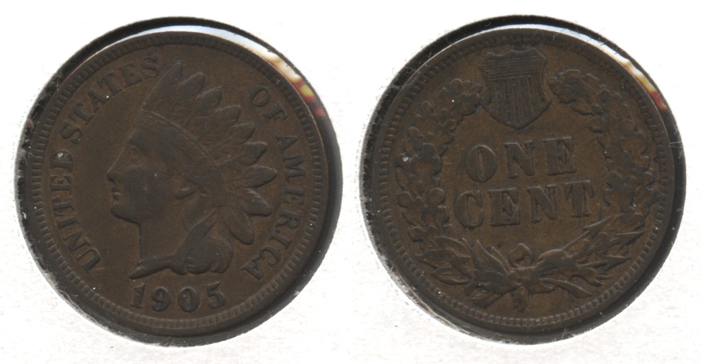 1905 Indian Head Cent VF-20 #ac