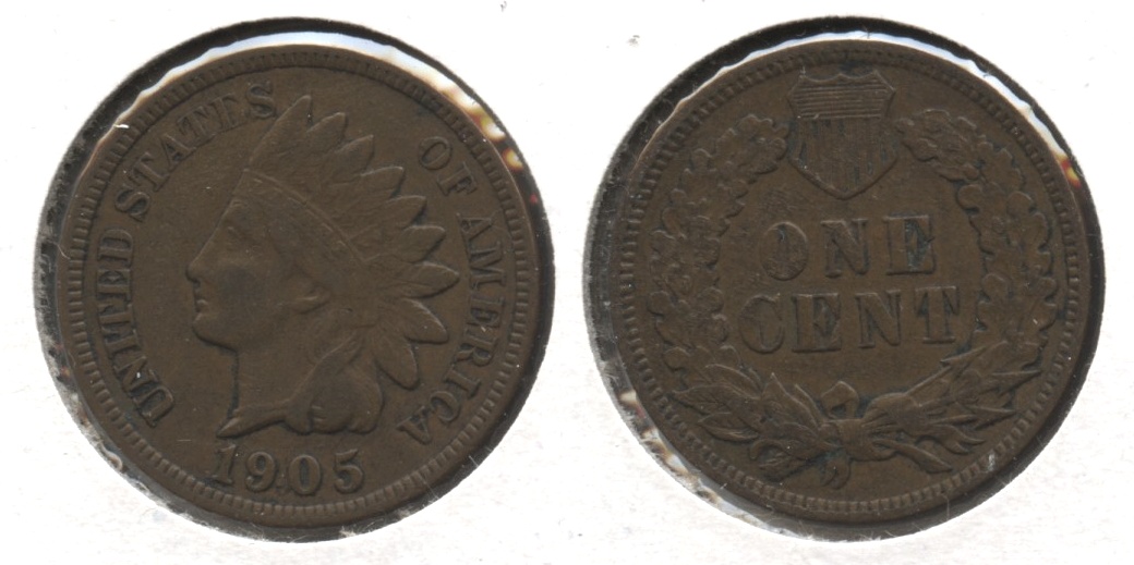 1905 Indian Head Cent VF-20 #ad