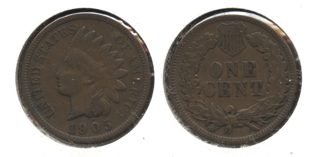 1905 Indian Head Cent VF-20 #ak