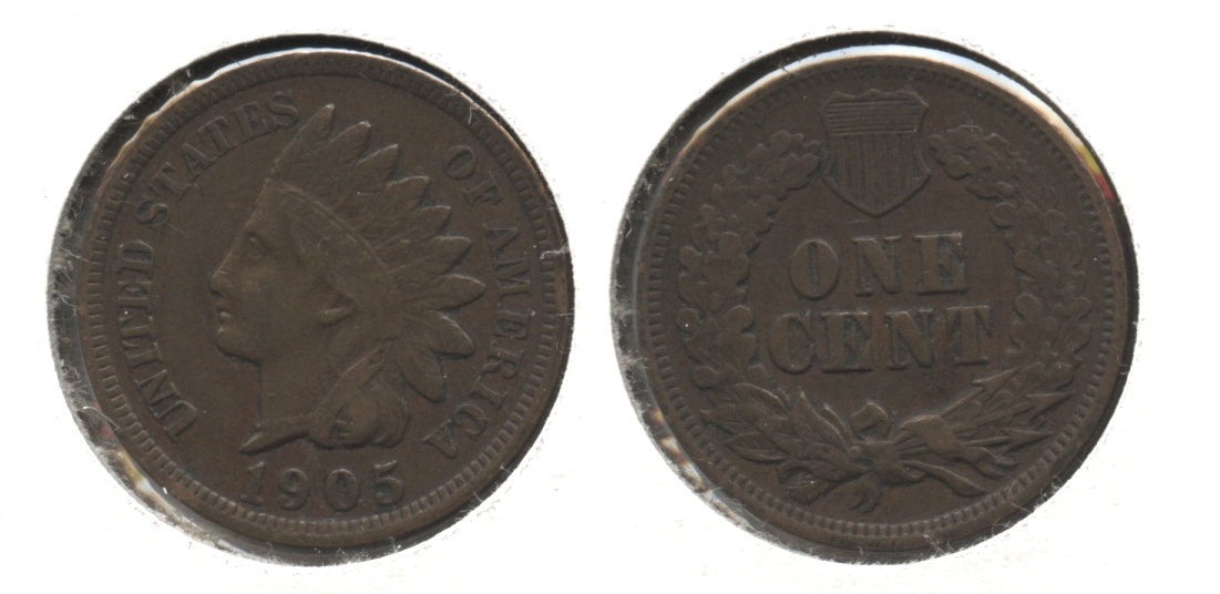 1905 Indian Head Cent VF-20 #an