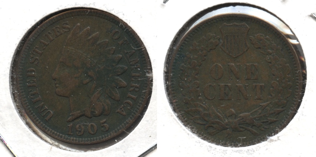 1905 Indian Head Cent VF-20 #ar