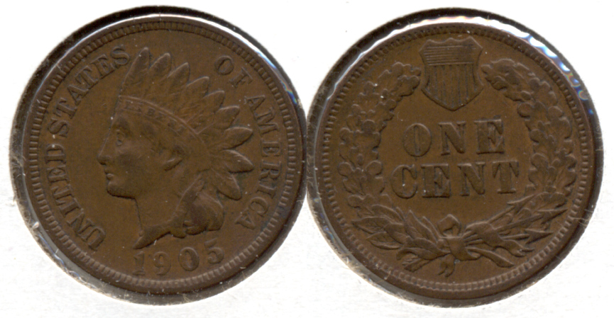 1905 Indian Head Cent VF-20 y