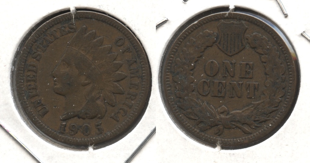1905 Indian Head Cent VG-8 #l