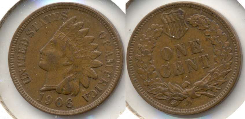 1906 Indian Head Cent EF-45