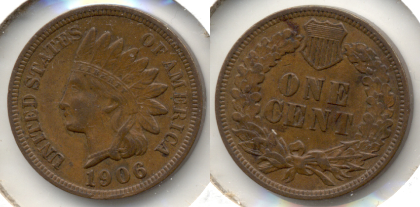 1906 Indian Head Cent EF-45 a