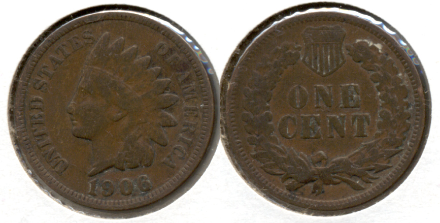 1906 Indian Head Cent Fine-12 ad