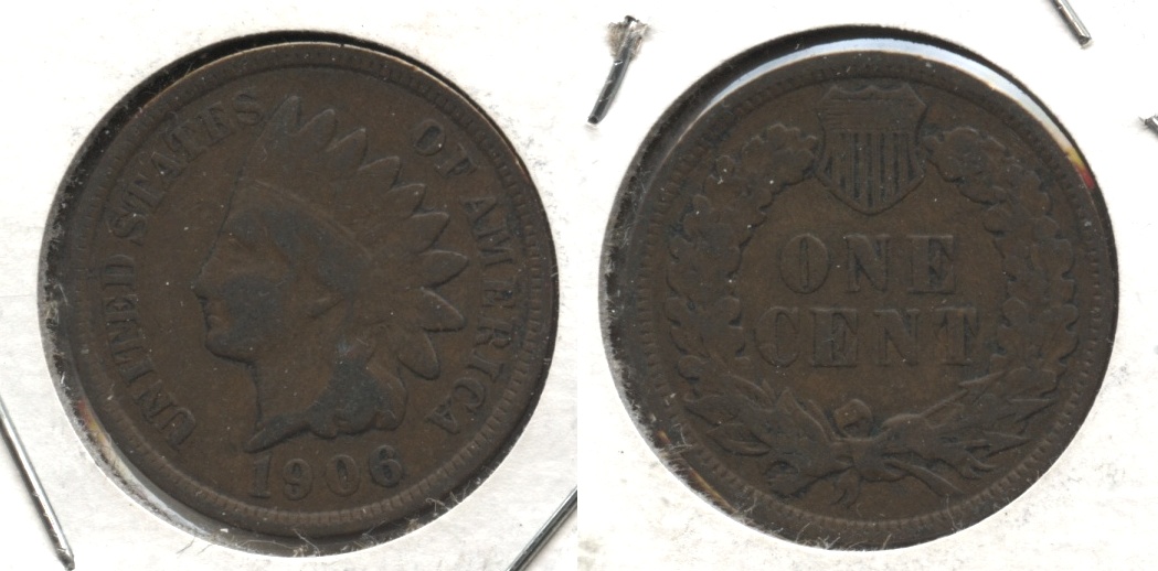 1906 Indian Head Cent Good-4 #h