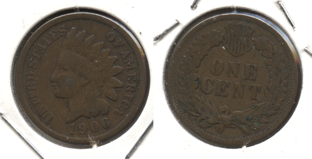 1906 Indian Head Cent Good-4 #j