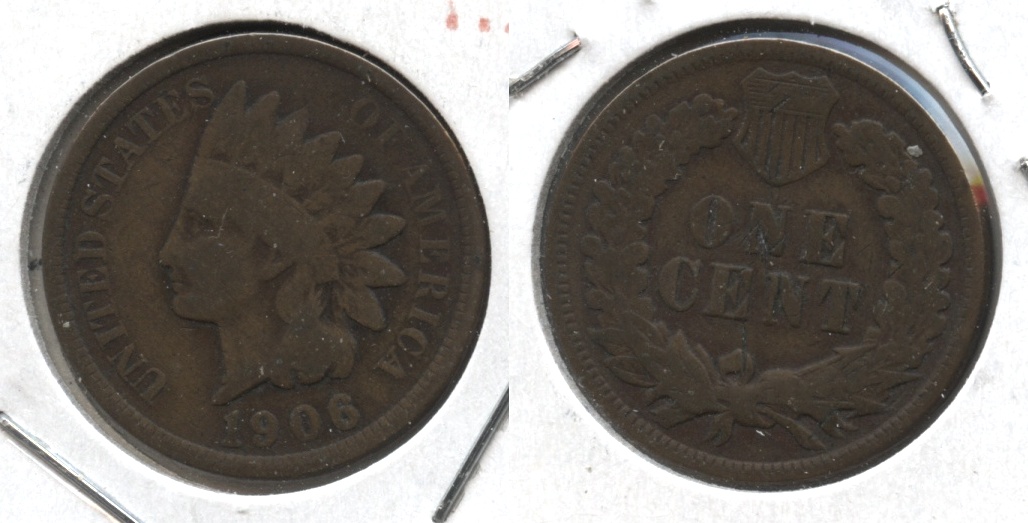 1906 Indian Head Cent Good-4 #k