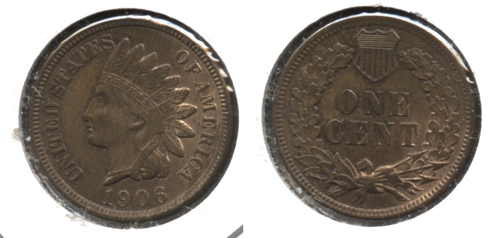 1906 Indian Head Cent MS-64 Brown