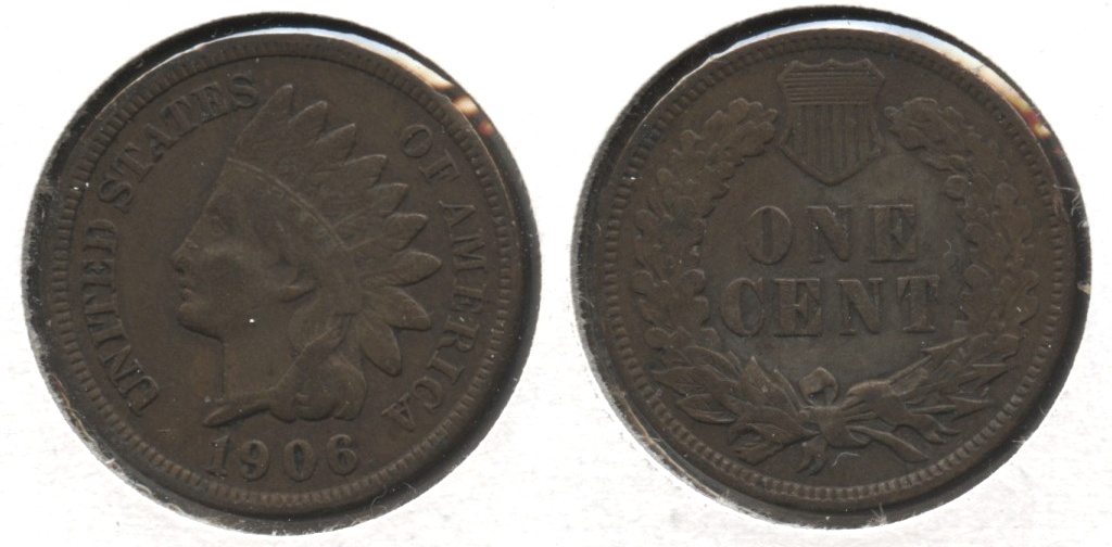 1906 Indian Head Cent VF-20 #ar