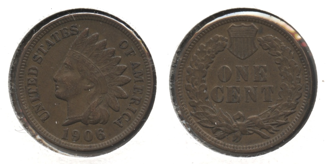 1906 Indian Head Cent VF-20 #ba