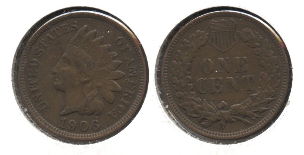 1906 Indian Head Cent VF-20 #bf