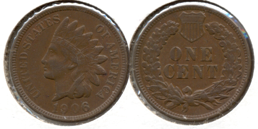 1906 Indian Head Cent VF-20 w