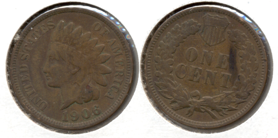 1906 Indian Head Cent VG-8 i