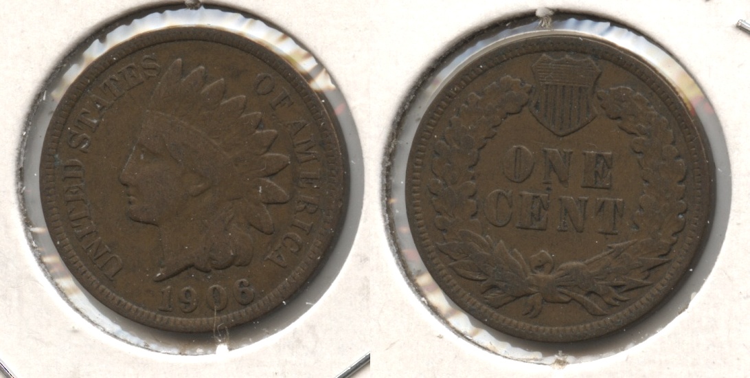 1906 Indian Head Cent VG-8 #t