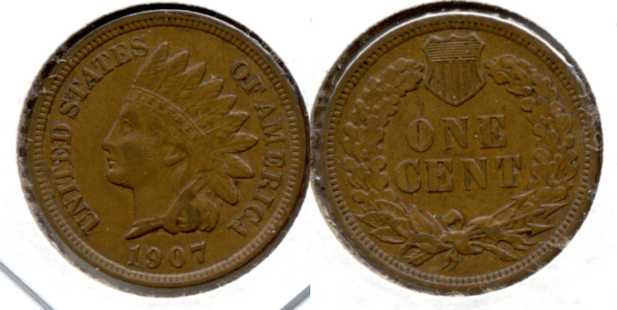 1907 Indian Head Cent EF-40 l