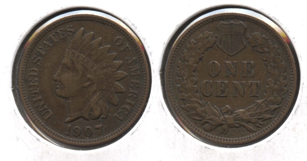 1907 Indian Head Cent VF-20 #cc