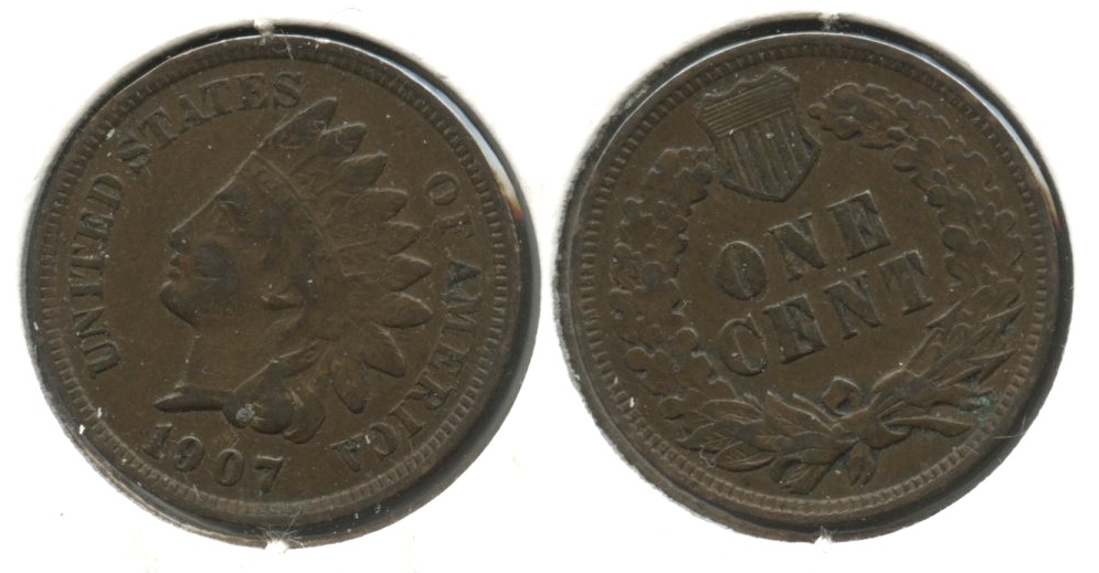 1907 Indian Head Cent VF-20 #cp