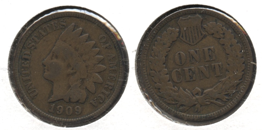 1909 Indian Head Cent Good-4 #ab