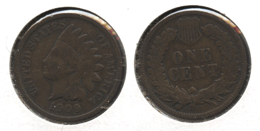 1909 Indian Head Cent Good-4 #ag