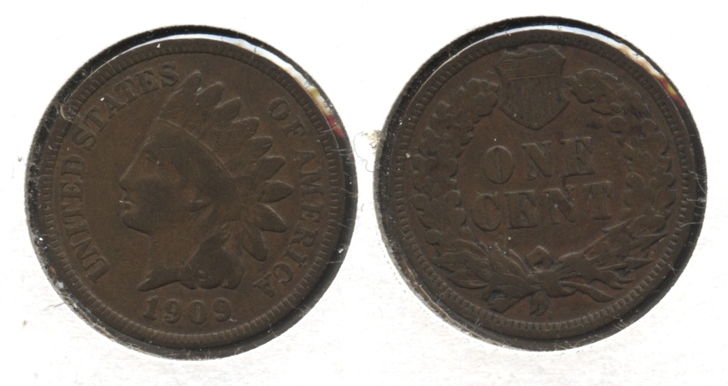 1909 Indian Head Cent Good-4 #ah