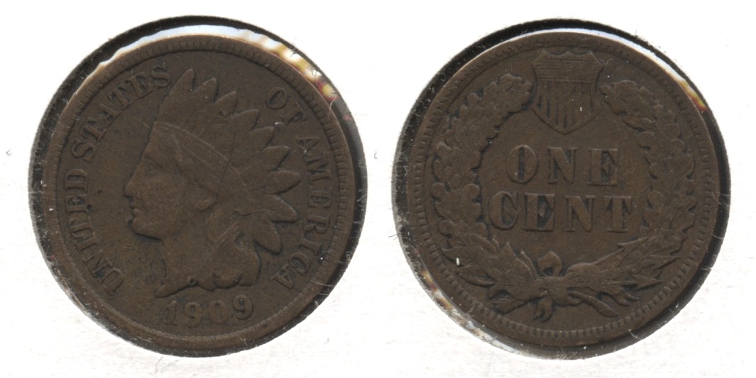 1909 Indian Head Cent Good-4 #ak