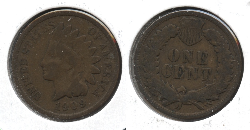 1909 Indian Head Cent Good-4 #aq