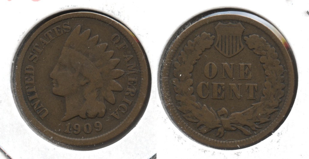 1909 Indian Head Cent Good-4 #ar