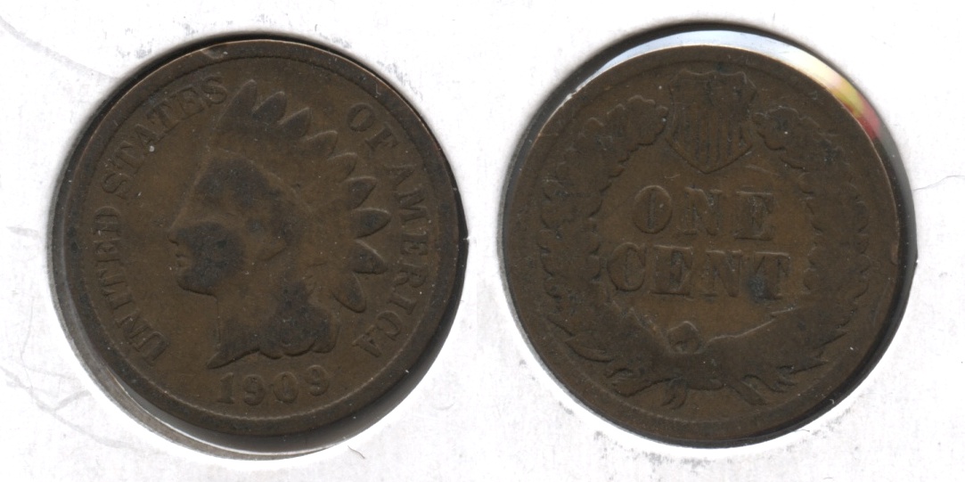 1909 Indian Head Cent Good-4 #au