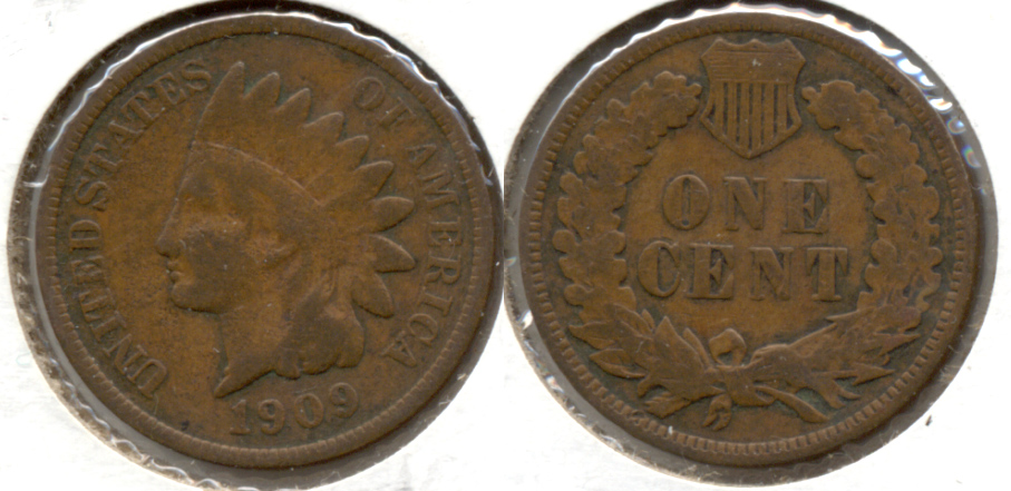 1909 Indian Head Cent Good-4 b