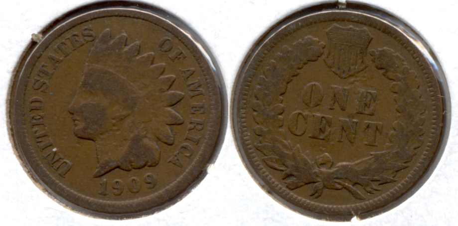 1909 Indian Head Cent Good-4 h