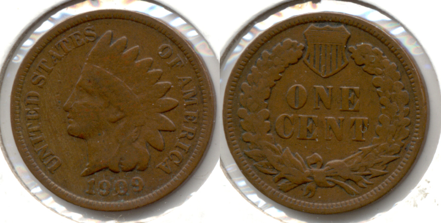 1909 Indian Head Cent Good-4 i