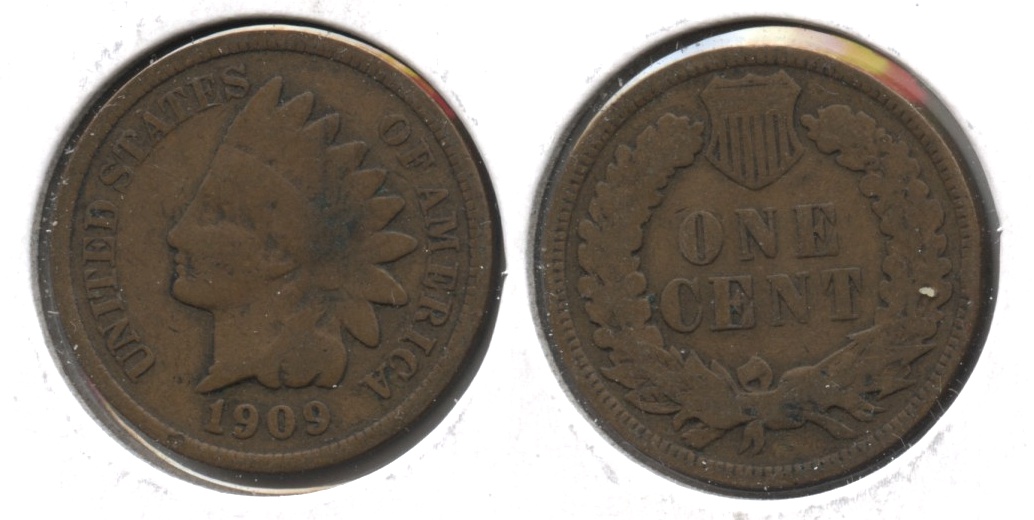 1909 Indian Head Cent Good-4 #u